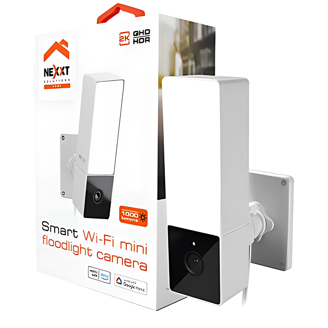 CÁMARA VIGILANCIA NEXXT WIFI EXTERIOR 2K CON PROYECTOR