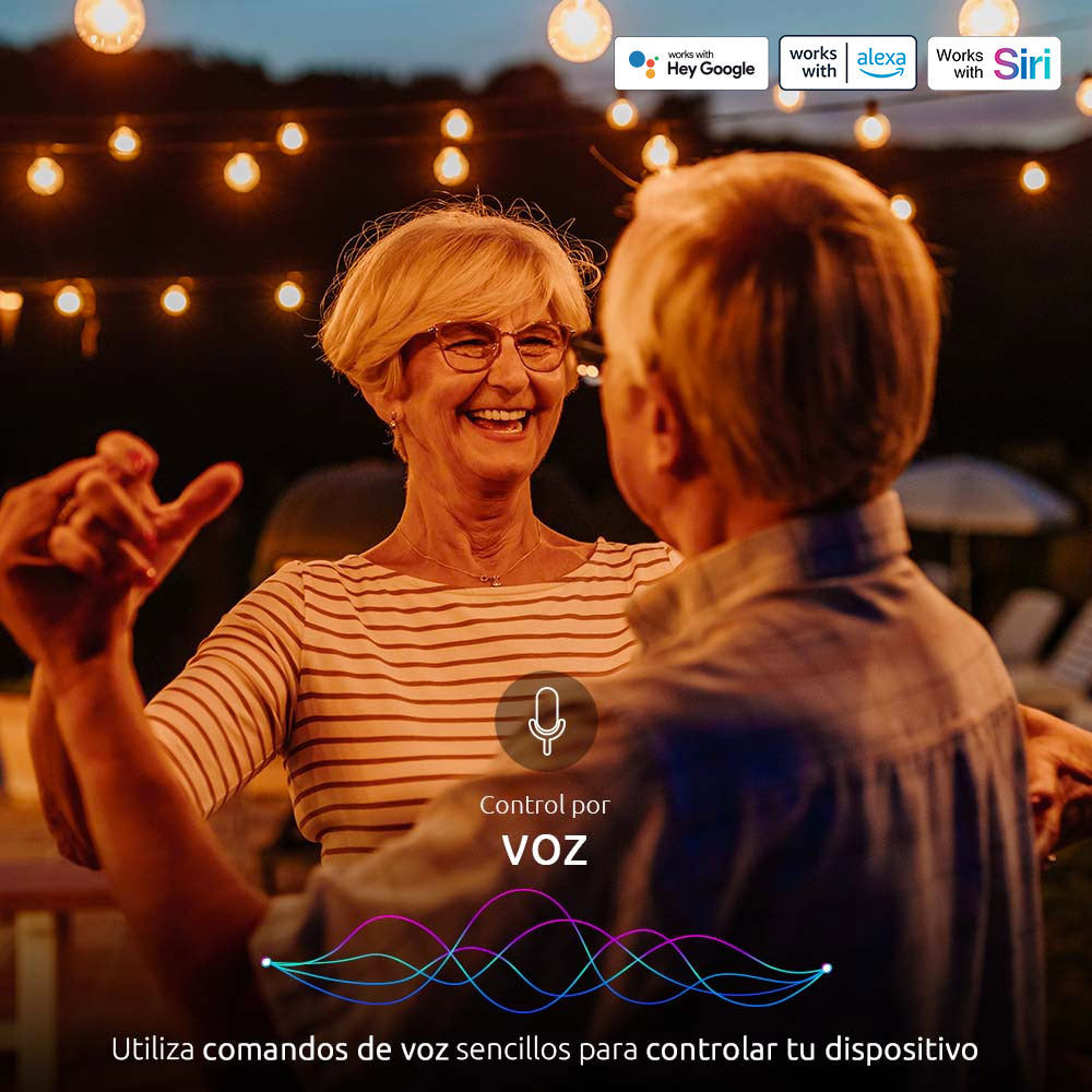 ENCHUFE INTELIGENTE DUAL CON CONEXIÓN WI-FI PARA EXTERIOR
