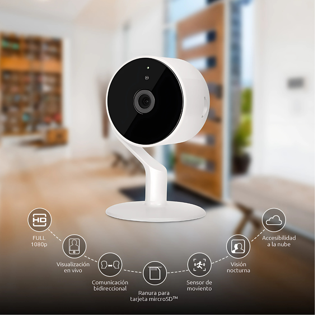 CÁMARA SMART WIFI NEXXT HD 120° VISIÓN NOCTURNA - SENSOR DE MOVIMIENTO