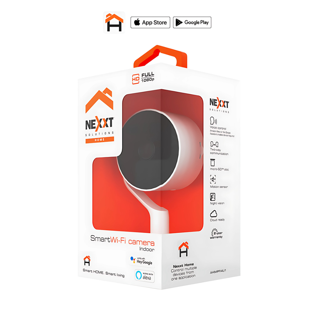 CÁMARA SMART WIFI NEXXT HD 120° VISIÓN NOCTURNA - SENSOR DE MOVIMIENTO