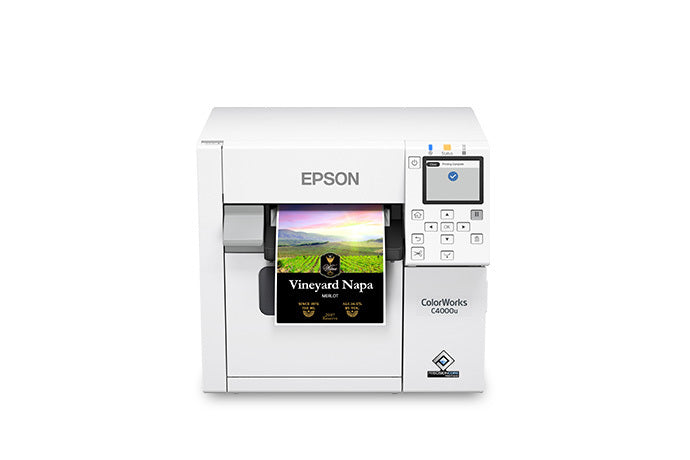 Impresora Epson Colorworks C4000 Inyección de Tinta a Color 4" Cortador Aut