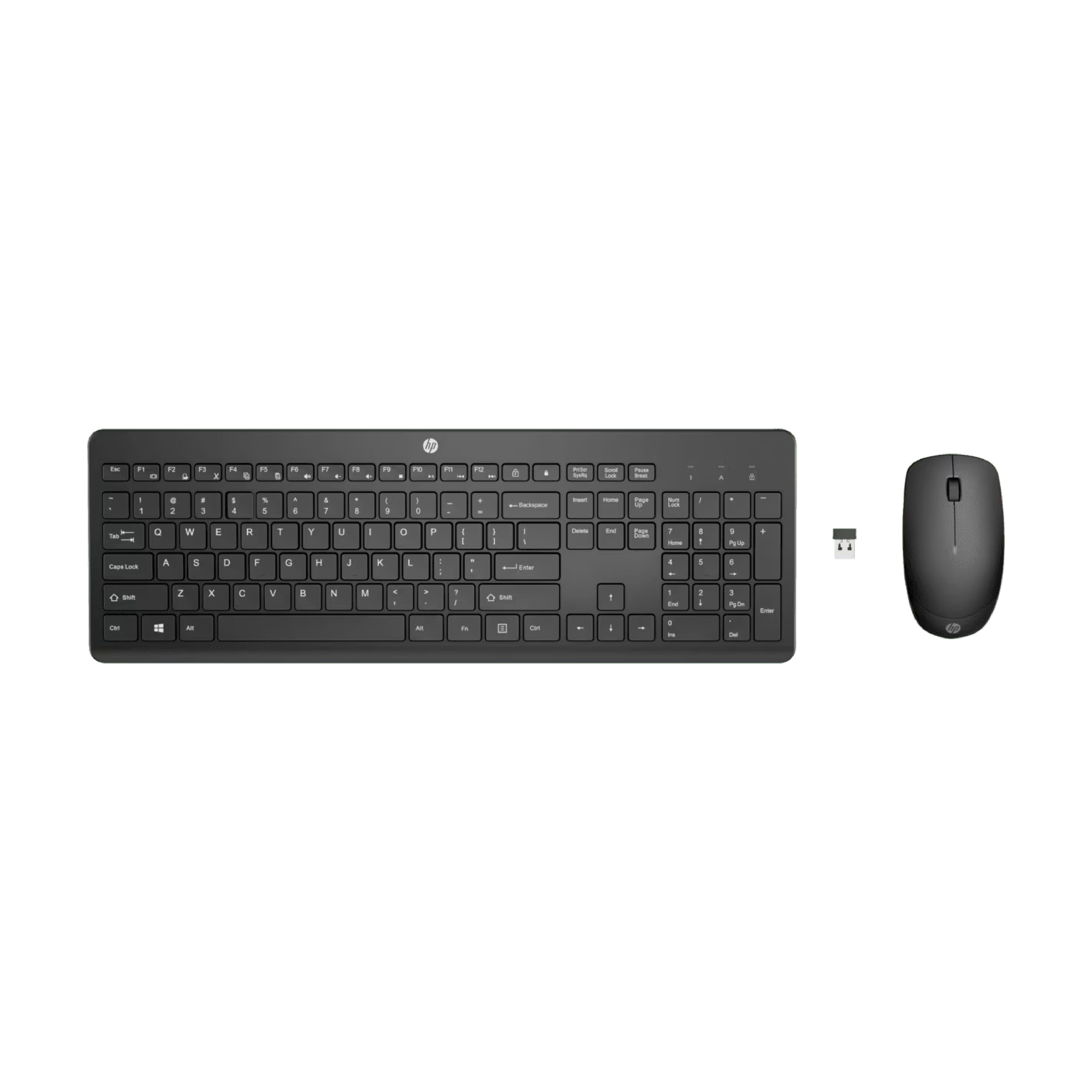 Teclado y Mouse HP 235 Inalámbrico con Puerto Usb-a