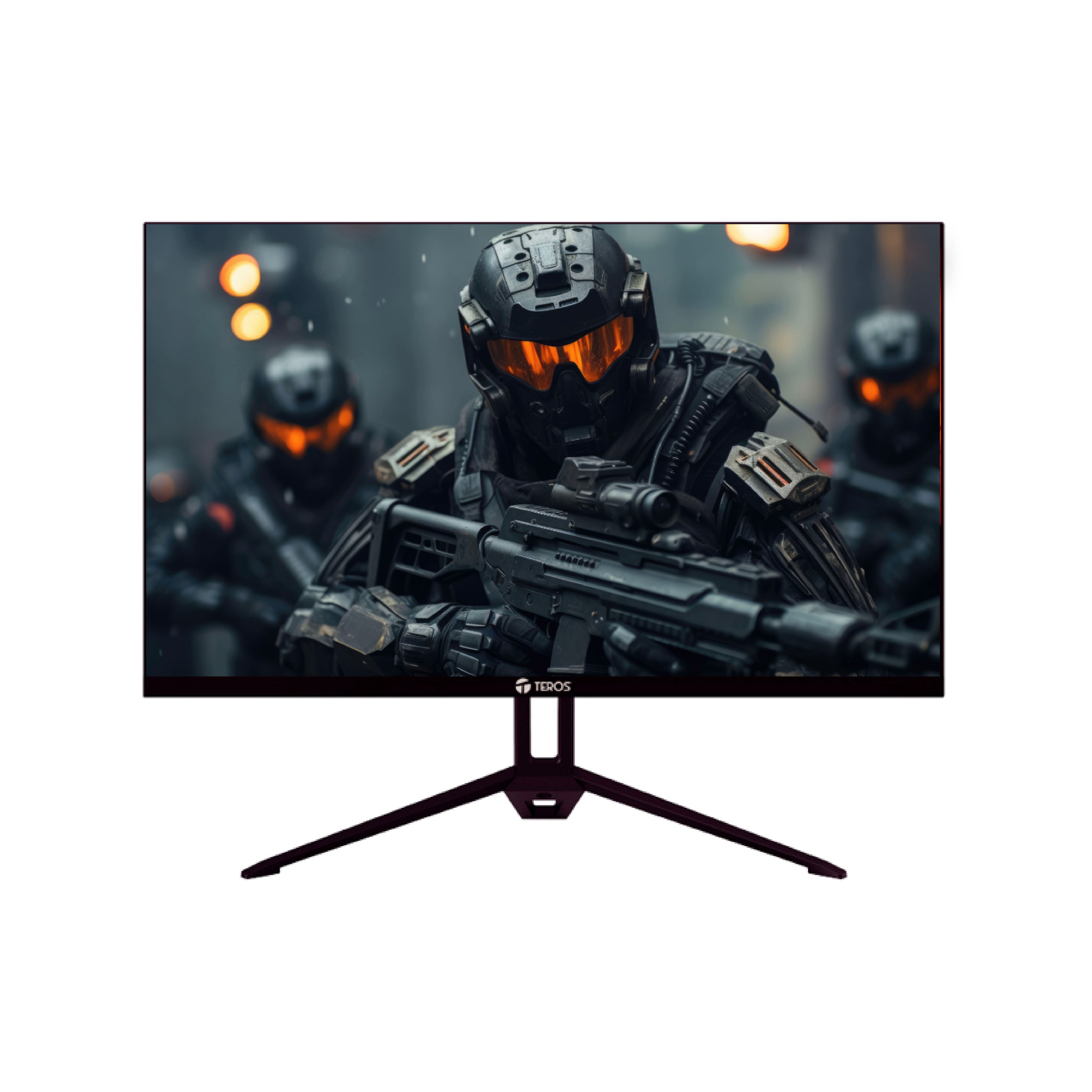 Monitor Teros Te-2415s 24" Plano Ips Gaming 1920X1080 Fhd 120hz  1ms  Dp Hdmi  Vga