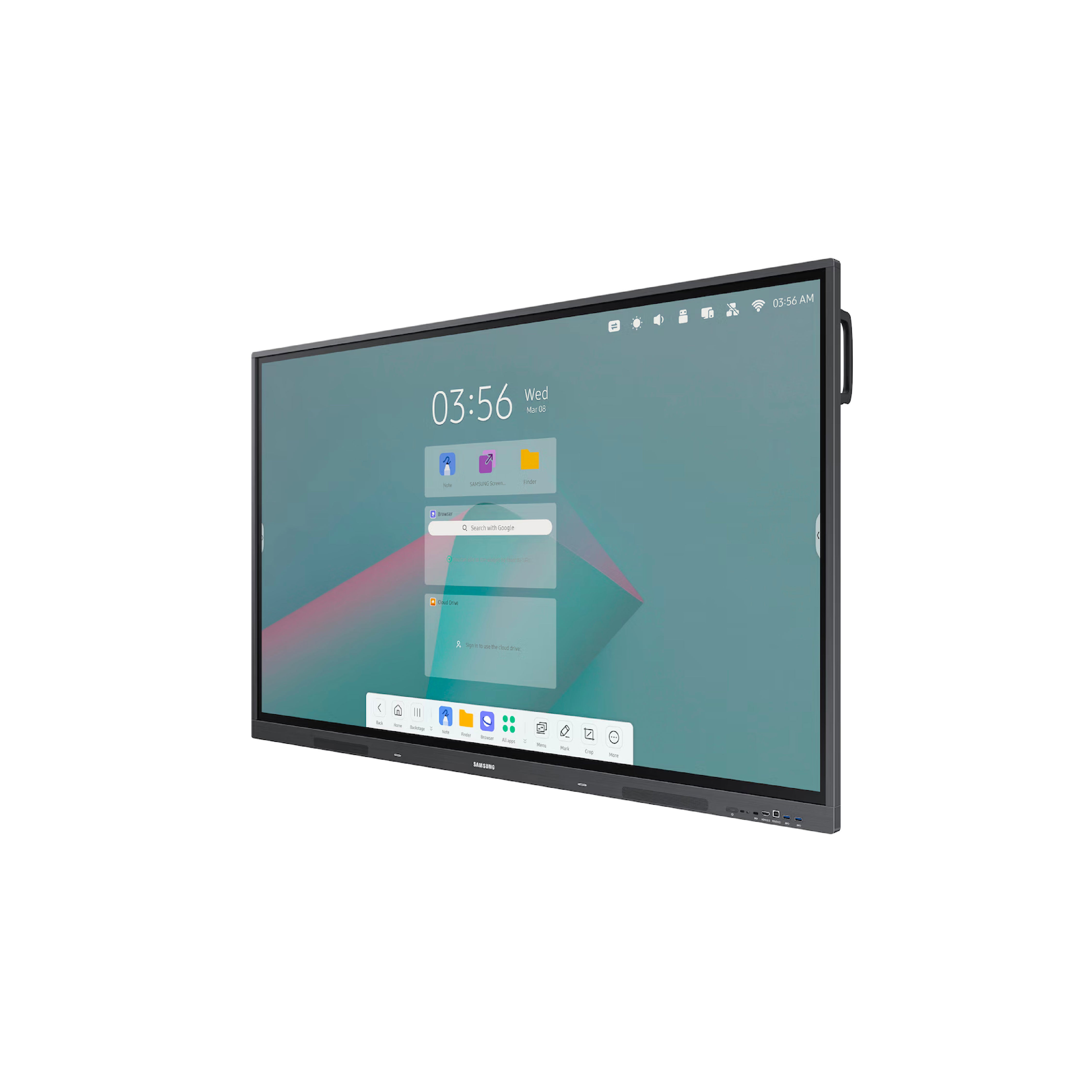 Pantalla Samsung Lh65wacwlgcxza Interactiva Android 11 65" Uhd 3840X2160 350 Nit Multitouch 20