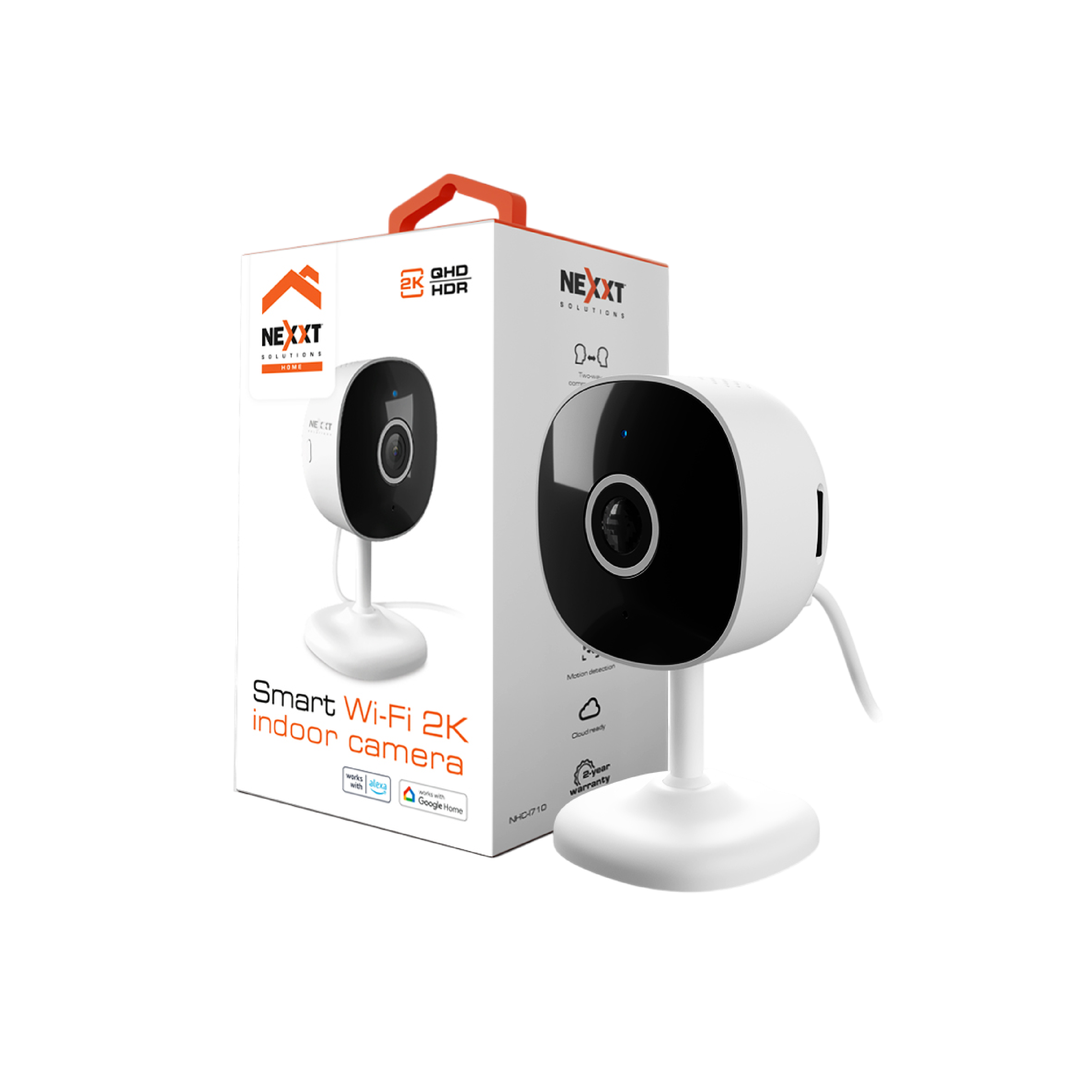 CÁMARA SMART WIFI NEXXT 2K PARA INTERIORES - FIJA