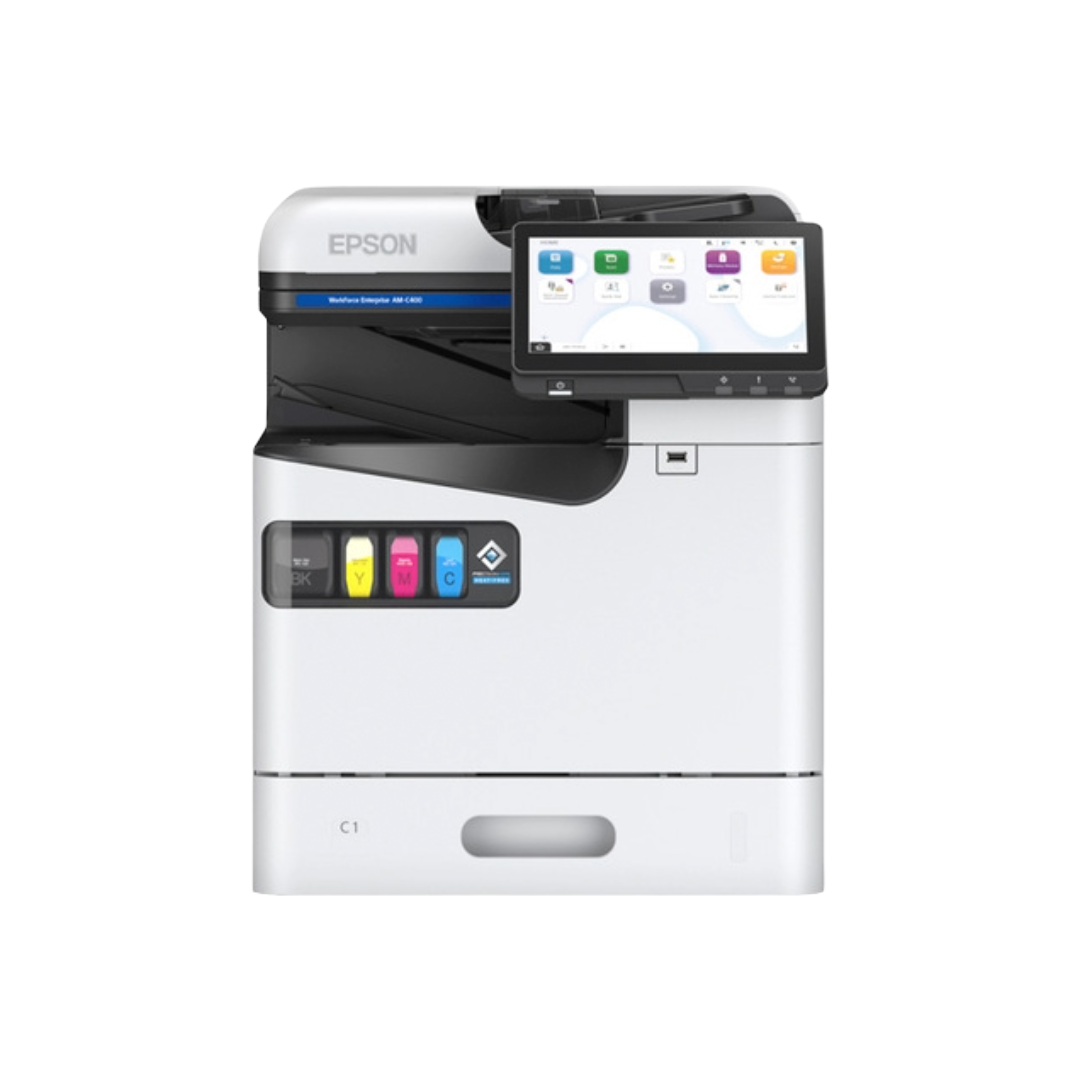 Impresora Epson Multifunción Wf-Enterprise Am-C400 Ethernet Fax Adf Wifi T08K C11CJ93201