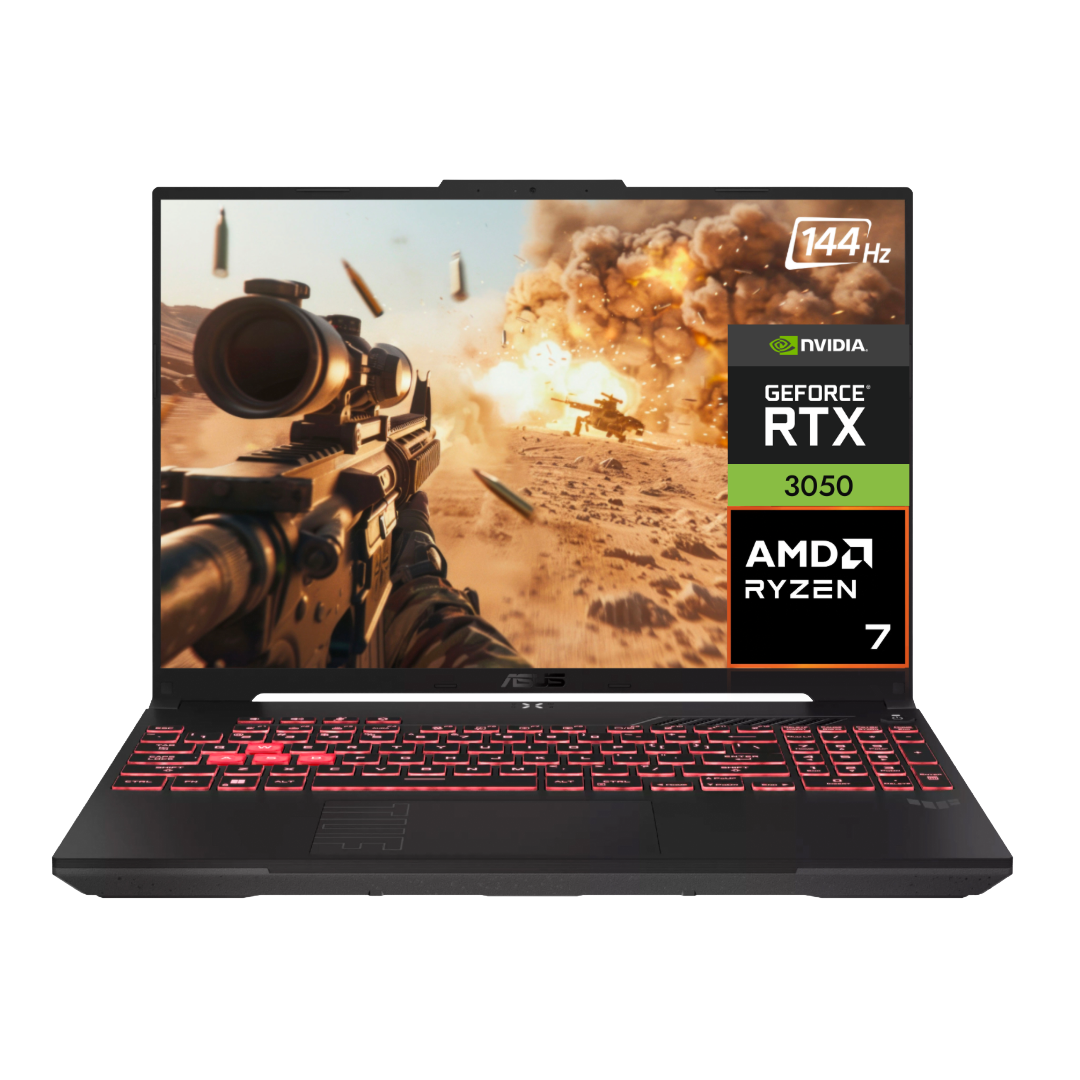 Asus TUF Gaming Ryzen 7 7735Hs  Ddr5 15,6" Fhd 144Hz Rtx 3050 4GB