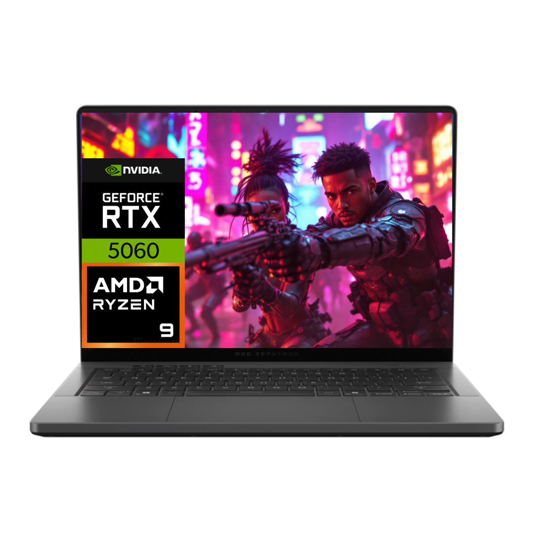 Asus ROG Zephyrus G14 Ryzen 9 270 Ssd 1Tb Ram 32Gb RTX 5060 8Gb 14” 3K Oled 120Hz Eclipse Gray
