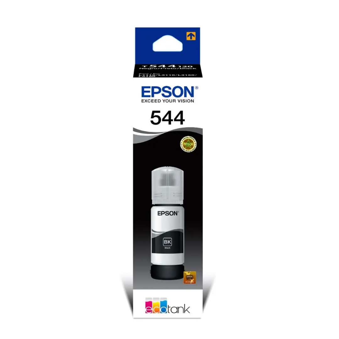 Botella de Tinta Epson T544 Negro