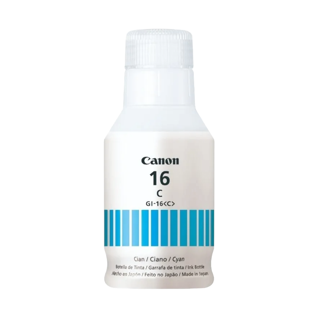 Botella de Tinta Canon GI16c Cyan