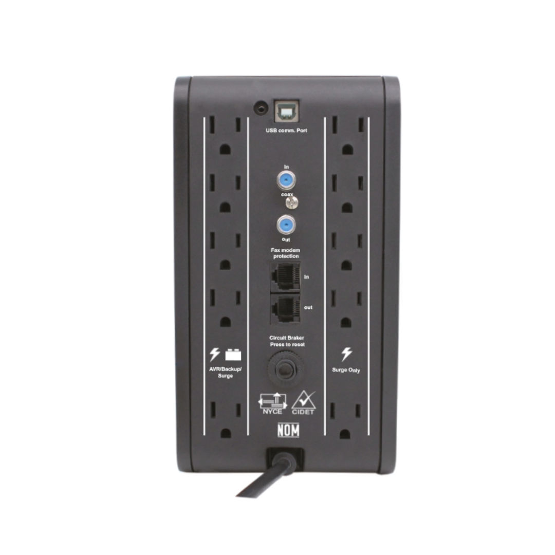 Ups Interactivo Cdp R-SMART1010 1000va 500W E S:120V 6 Salidas