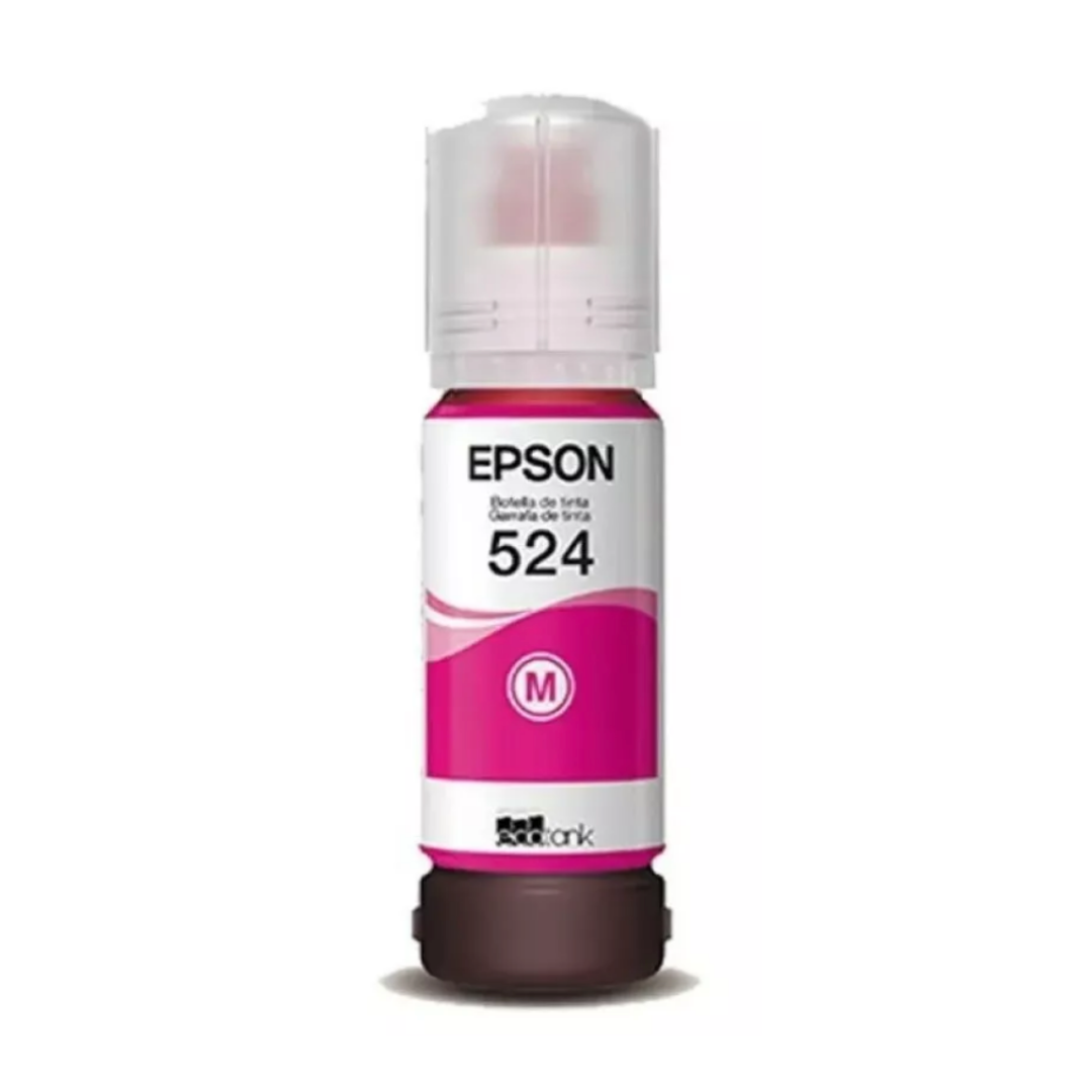 Botella de Tinta Epson T524 MAGENTA