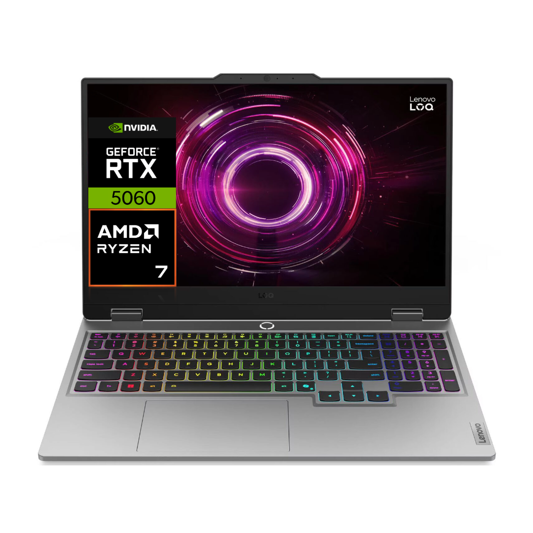 Lenovo LOQ 15ahp10 Ryzen 7 250 Ssd 1Tb Ram 16Gb Rtx 5060 8Gb 15,6” Fhd 144Hz Luna Grey