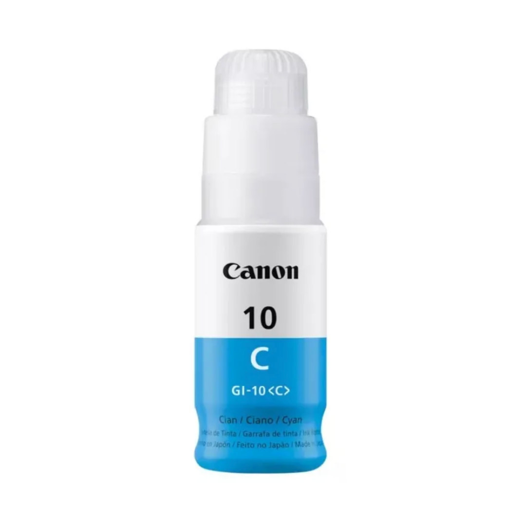 Botella de Tinta Canon GI10c Cyan