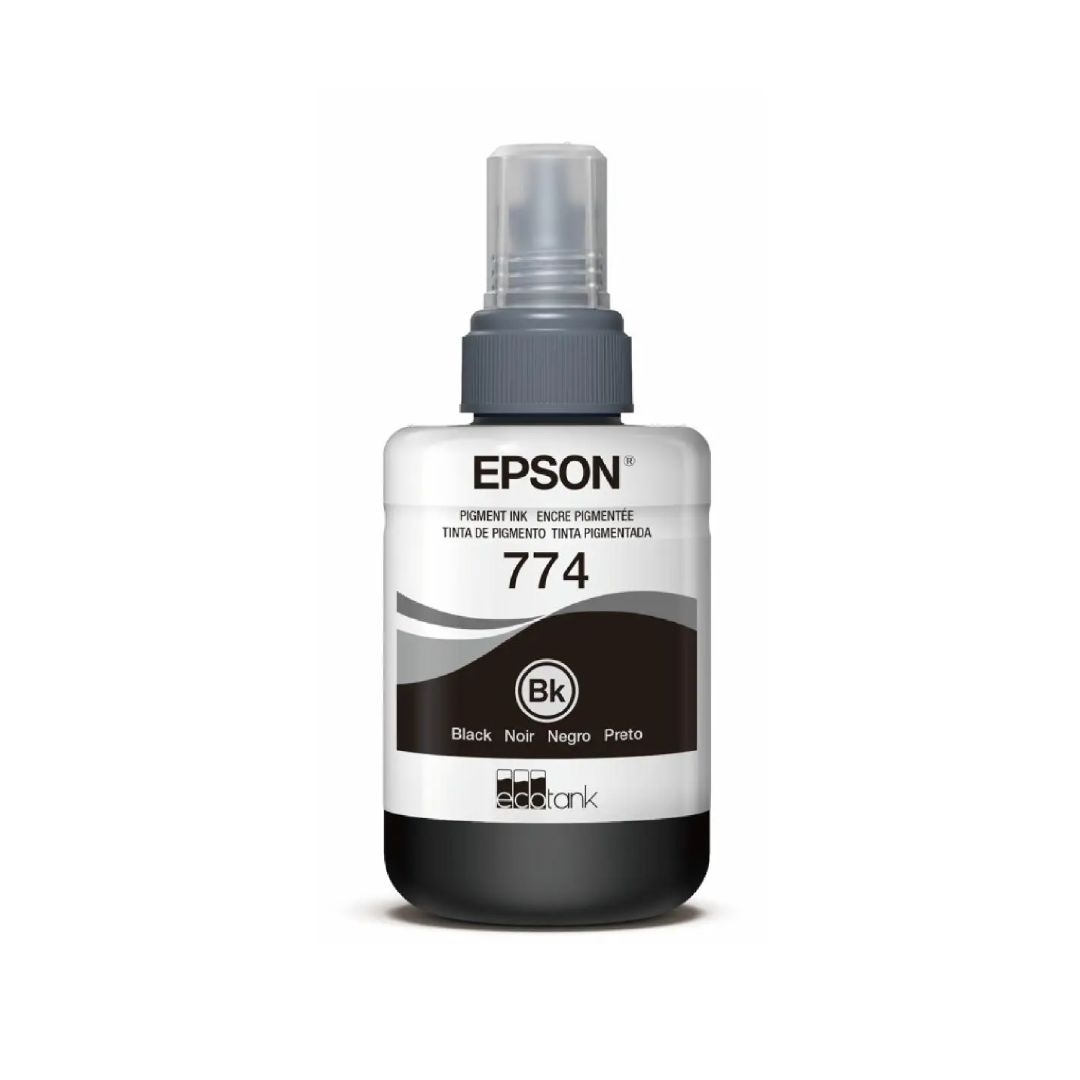 Botella de Tinta Epson T774 Negro
