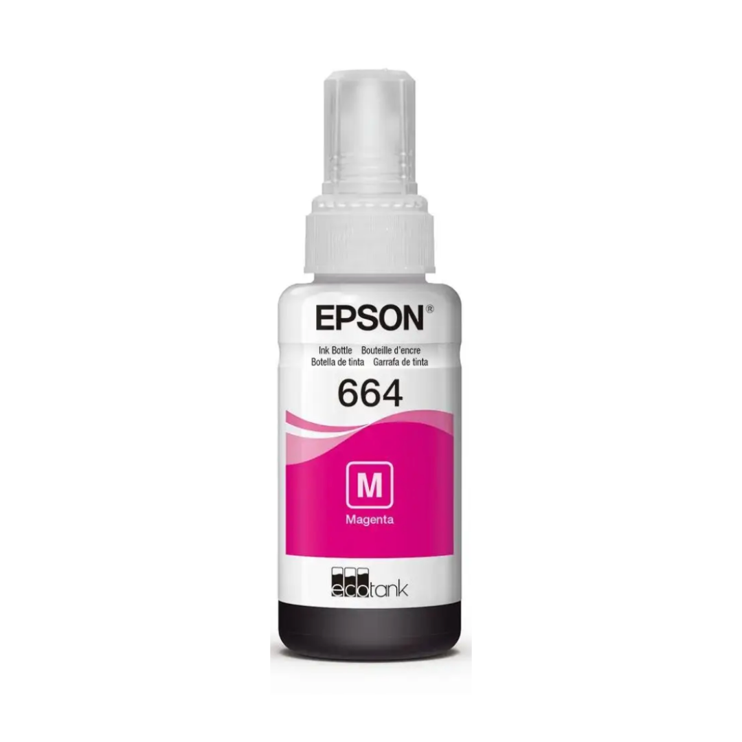 Botella de Tinta  Epson T664 Magenta