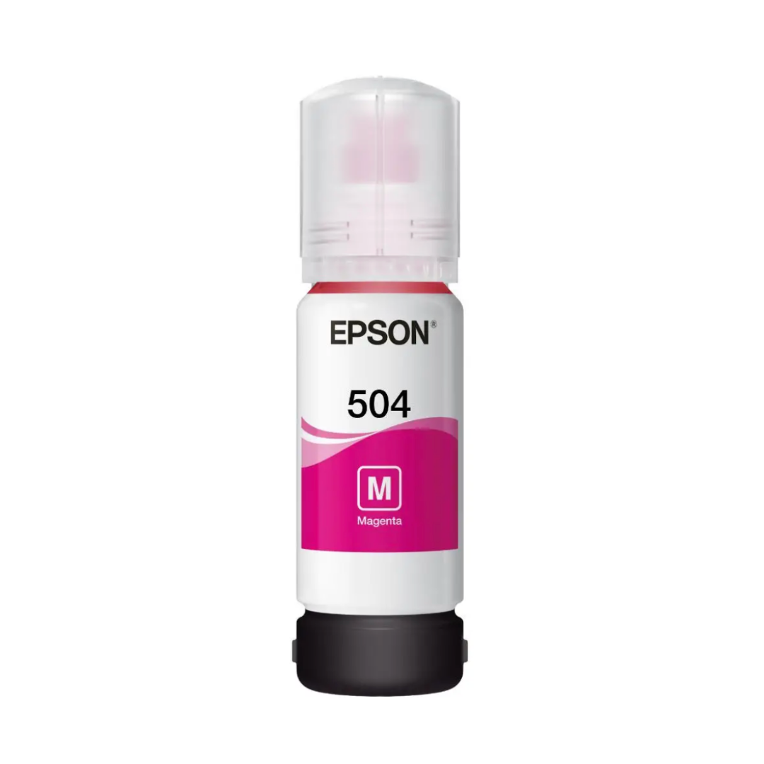 Botella de Tinta Epson T504 Magenta
