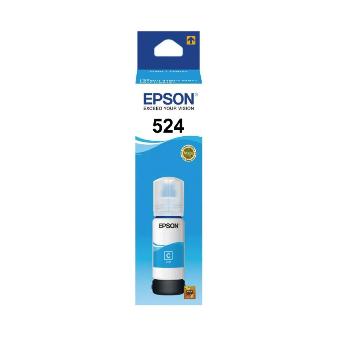 Botella de Tinta Epson T524 Cyan