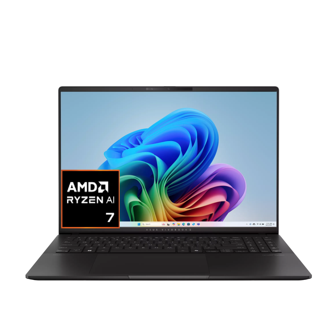 Asus Vivobook Ryzen AI 7 350 Ssd 1Tb Ram 24Gg 16" 3K Oled Neutral Black