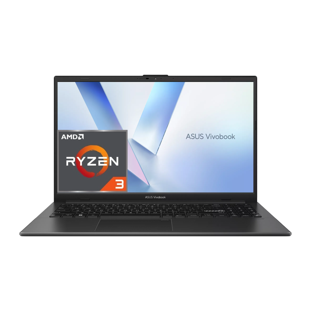 Asus Vivobook Ryzen 3 7320u Ssd 512GB Ram 8GB Ddr5 15,6" Fhd Mixed Black