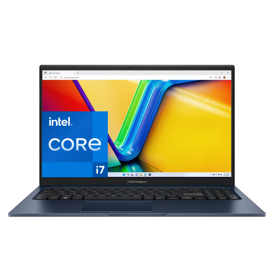 Asus Vivobook Core I7 150U Ddr5 15,6" Fhd Quiet Blue