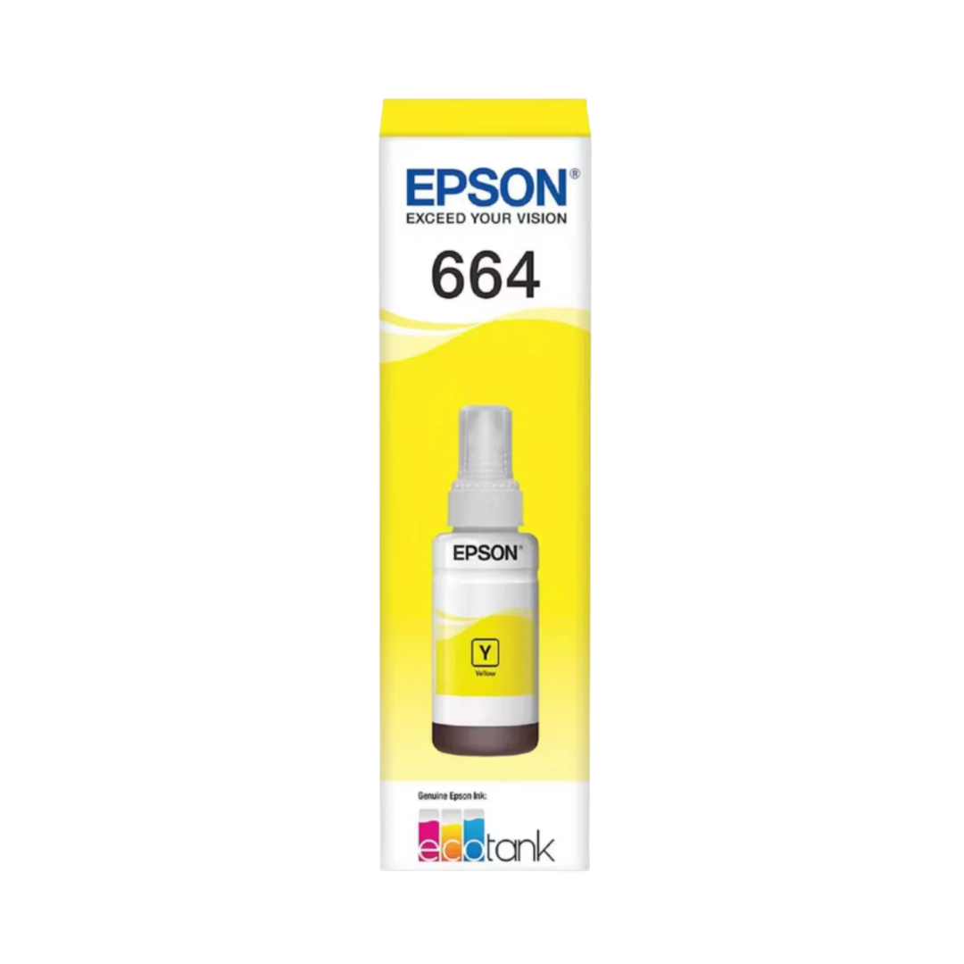 Botella de Tinta Epson T664 Amarillo