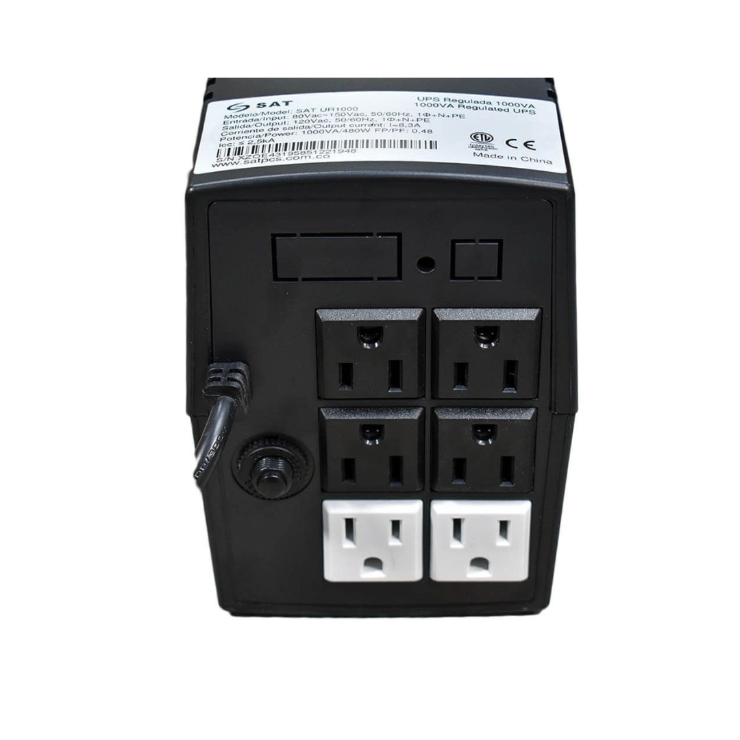 Ups Energia Sat Interactivo Satur1000 1000va 480w