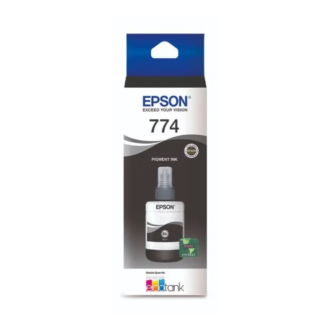 Botella de Tinta Epson T774 Negro