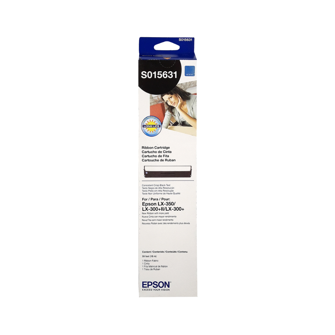 Cartucho de Cinta Epson S015631 Negro