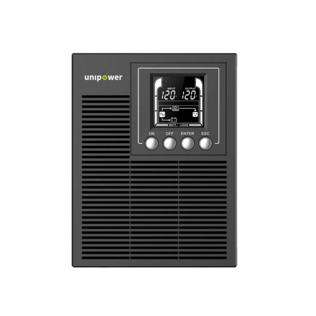 Ups Unipower Ups011-1t Online 1kva 1kw Torre Ups Con 2 Baterias 12v9ah 120v 60hz4 Tom