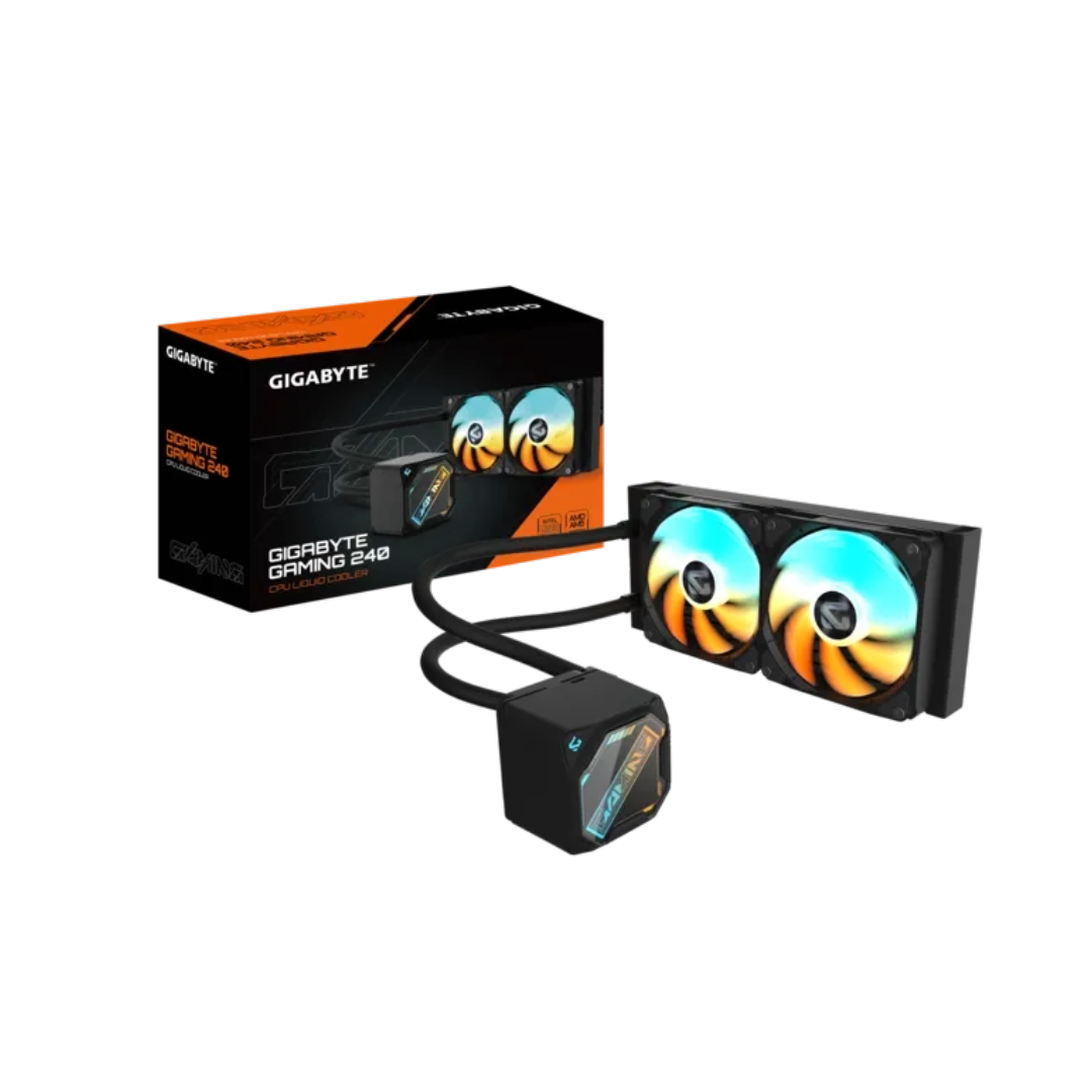 COOLER GIGABYTE/GME240 BLACK COMPATIBLE AM5 AM4 LGA1851 /1700
