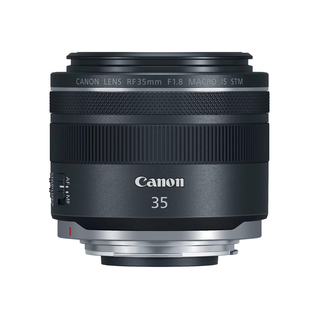 Lente Canon RF35mm 1.8 Macro IS STM Negro