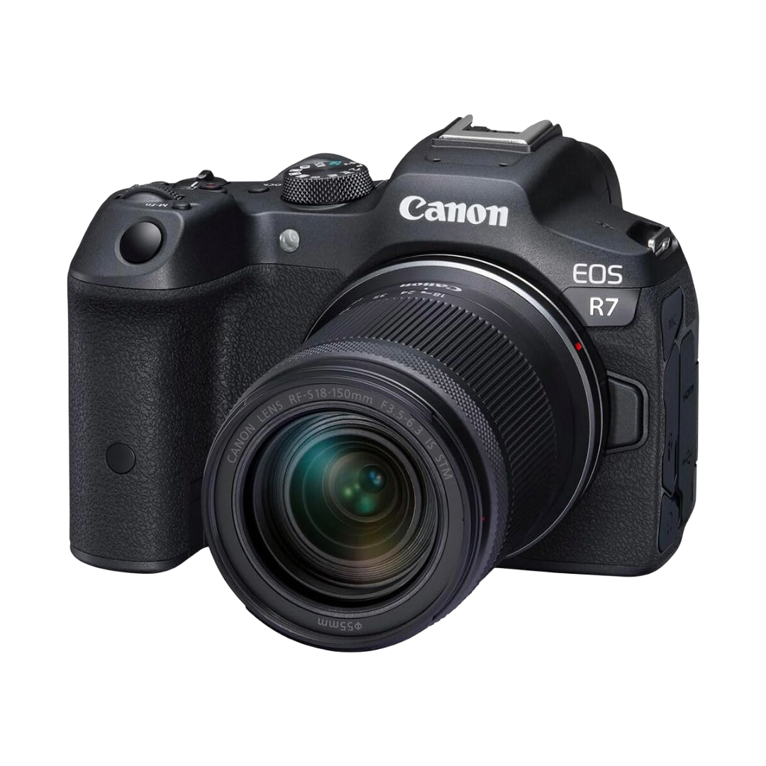 Cámara Canon Mirrorless Eos R7 Rf S18 150mm F3.5-6.3 is Stm 32.5mp
