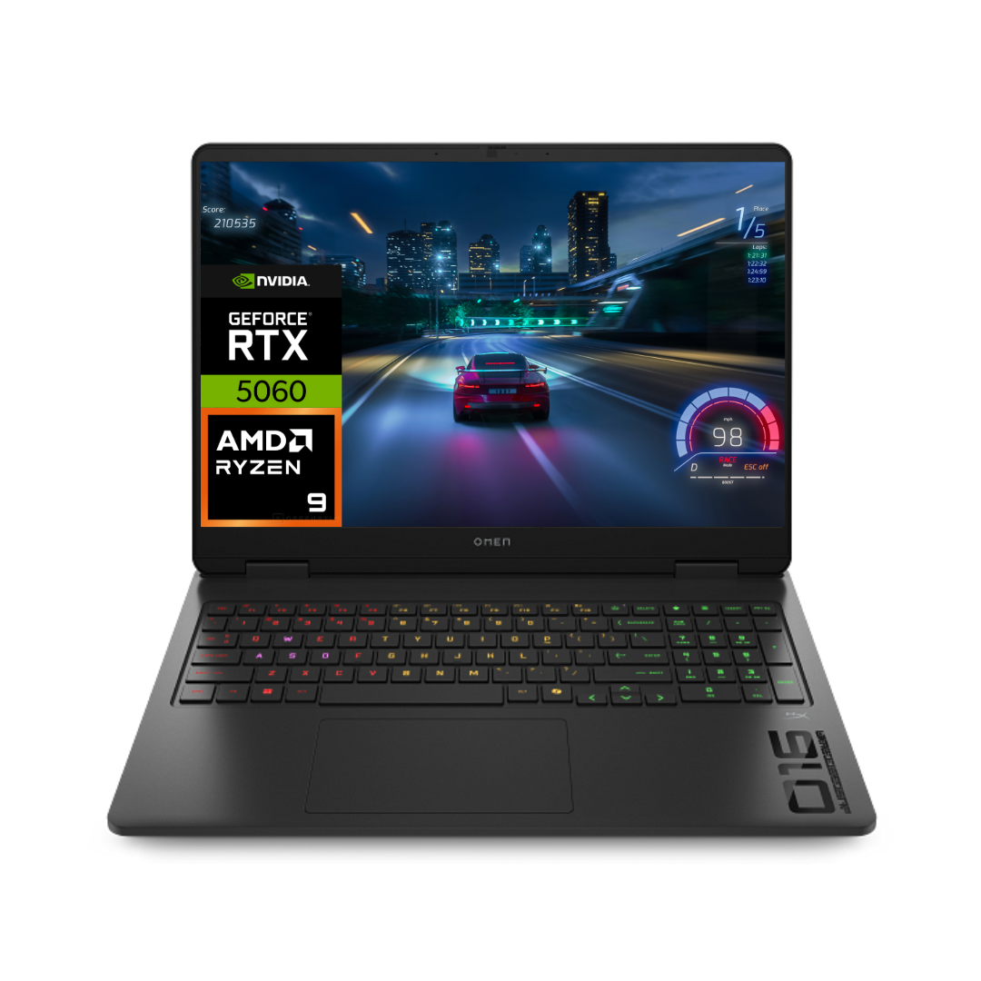 HP Omen 16 Ryzen 9 8940HX Ssd 1Tb Ram 24Gb RTX 5060 8GB 16" 2K