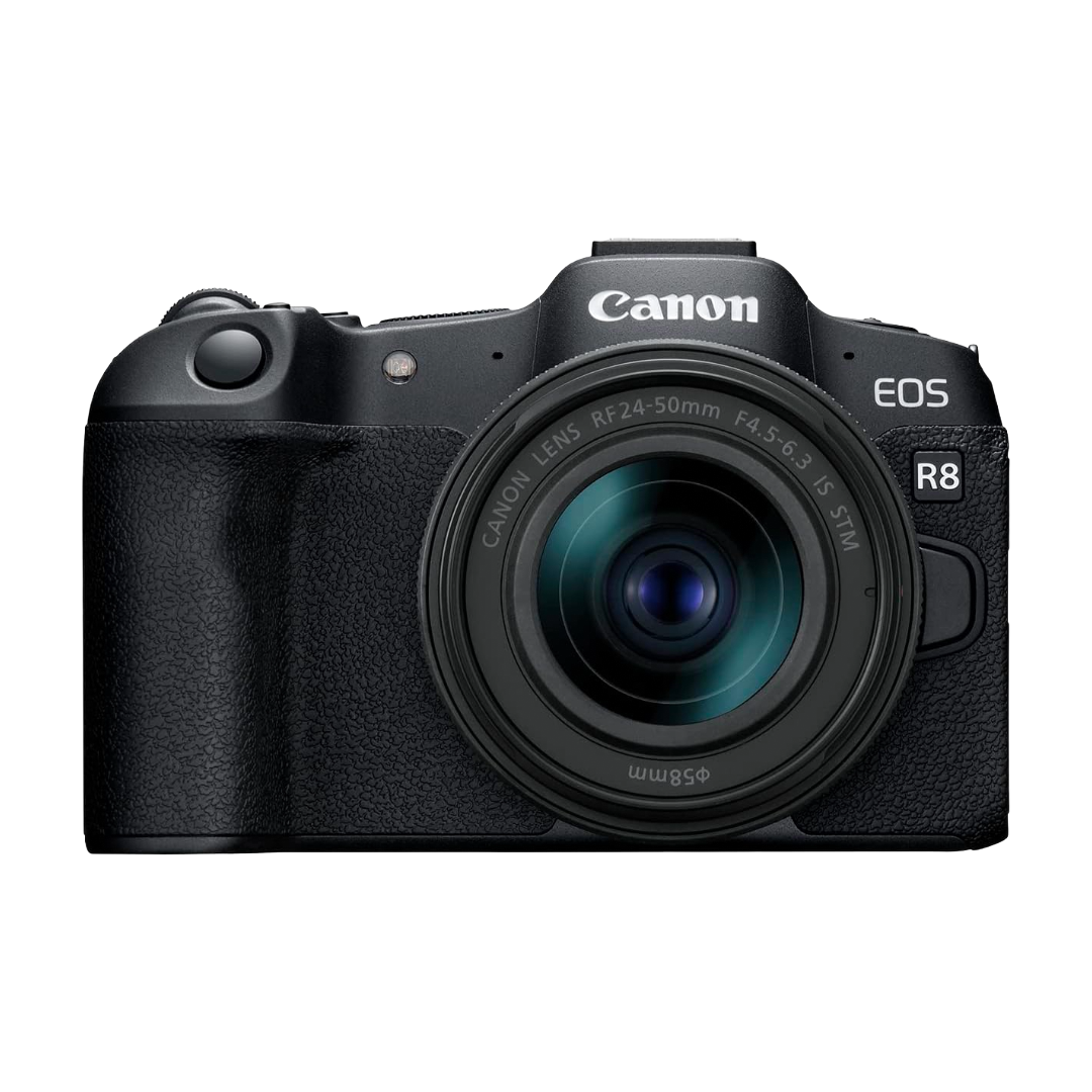Cámara Canon Mirrorless Eos R8 con Lente Rf 24-50mm Stm