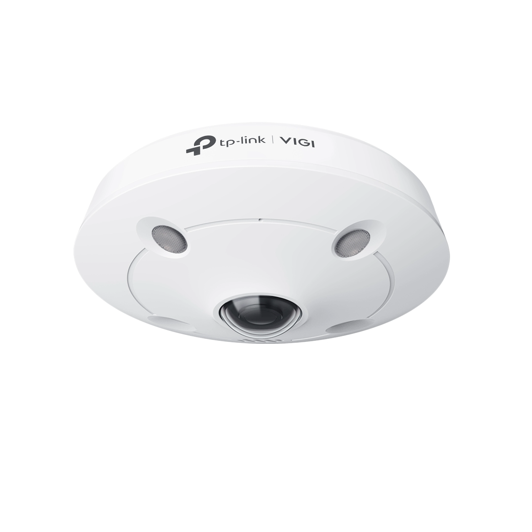CAMARA TPLINK VIGI INSIGHT S655I FISHEYE IR 5MP/ VISION NOCTURNA IR/ 360 GRADOS/ AUDIO BI