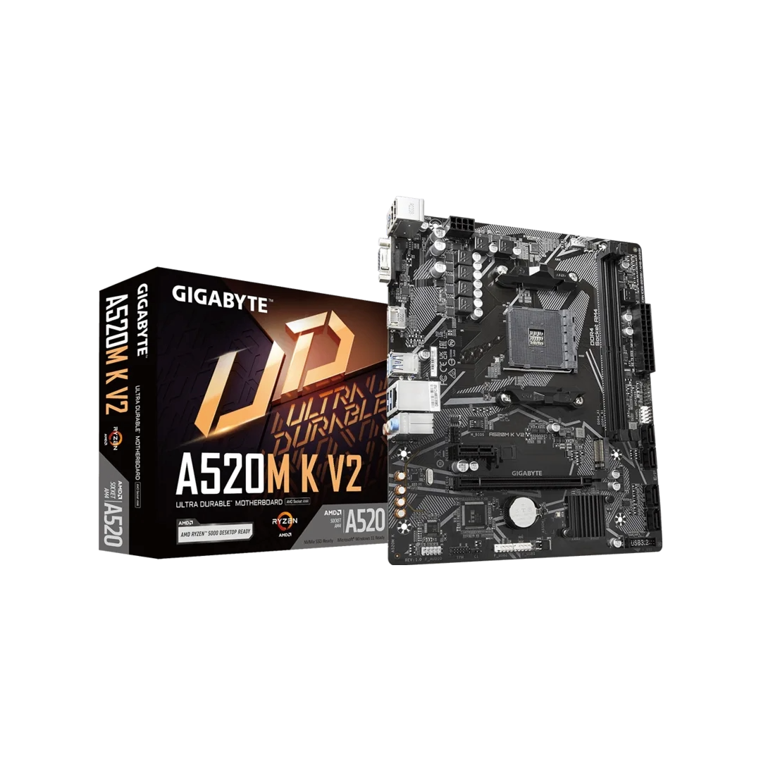 MAINBOARD GIGABYTE A520M-K V2 MICRO ATX AM4 DDR4