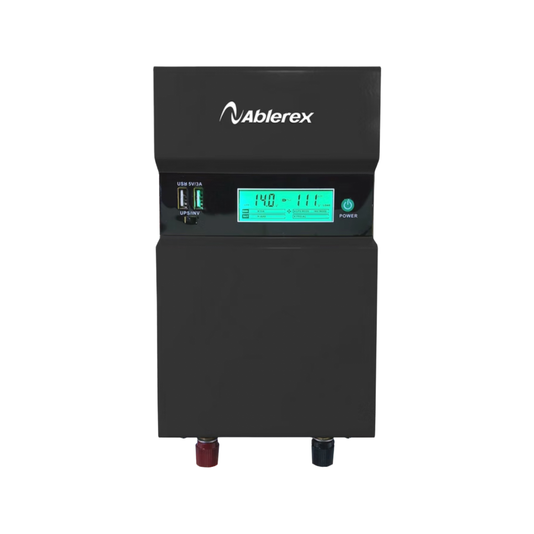 Inversor Ablerex Ab-bninv-1000 1000va 500w 120v 4 Tomas 2 usb 5v 3ah