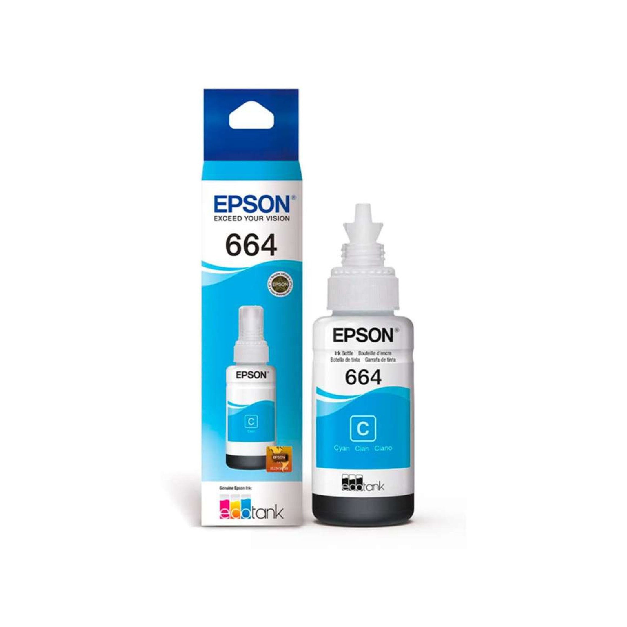 Botella de Tinta Epson Ecofit T664
