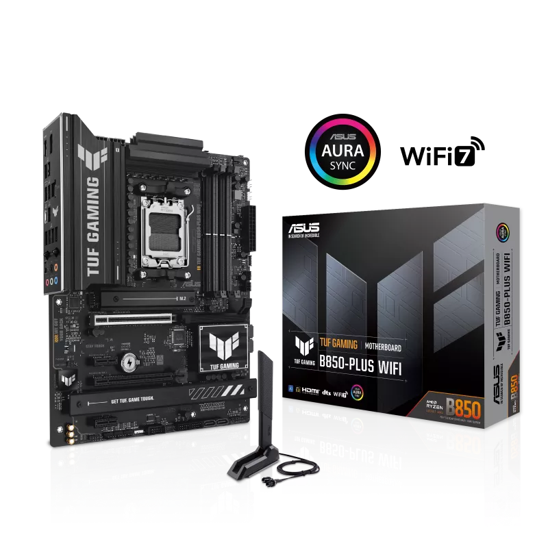 MAINBOARD ASUS/TUF GAMING B850-PLUS WIFI DDR5 AM5