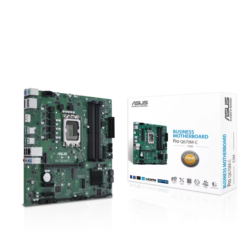 MAINBOARD ASUS PRO Q670M-C-CSM LGA1700