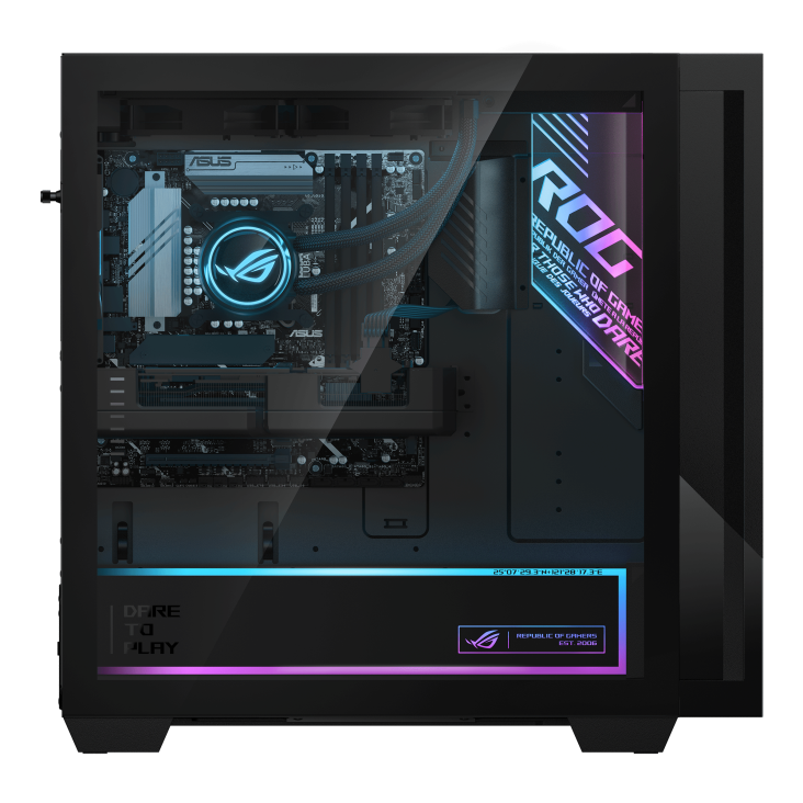 Asus Case ROG G700 Core Ultra 7 265kf Ssd 1Tb Ram 32Gb Rtx 5070 12Gb  Black