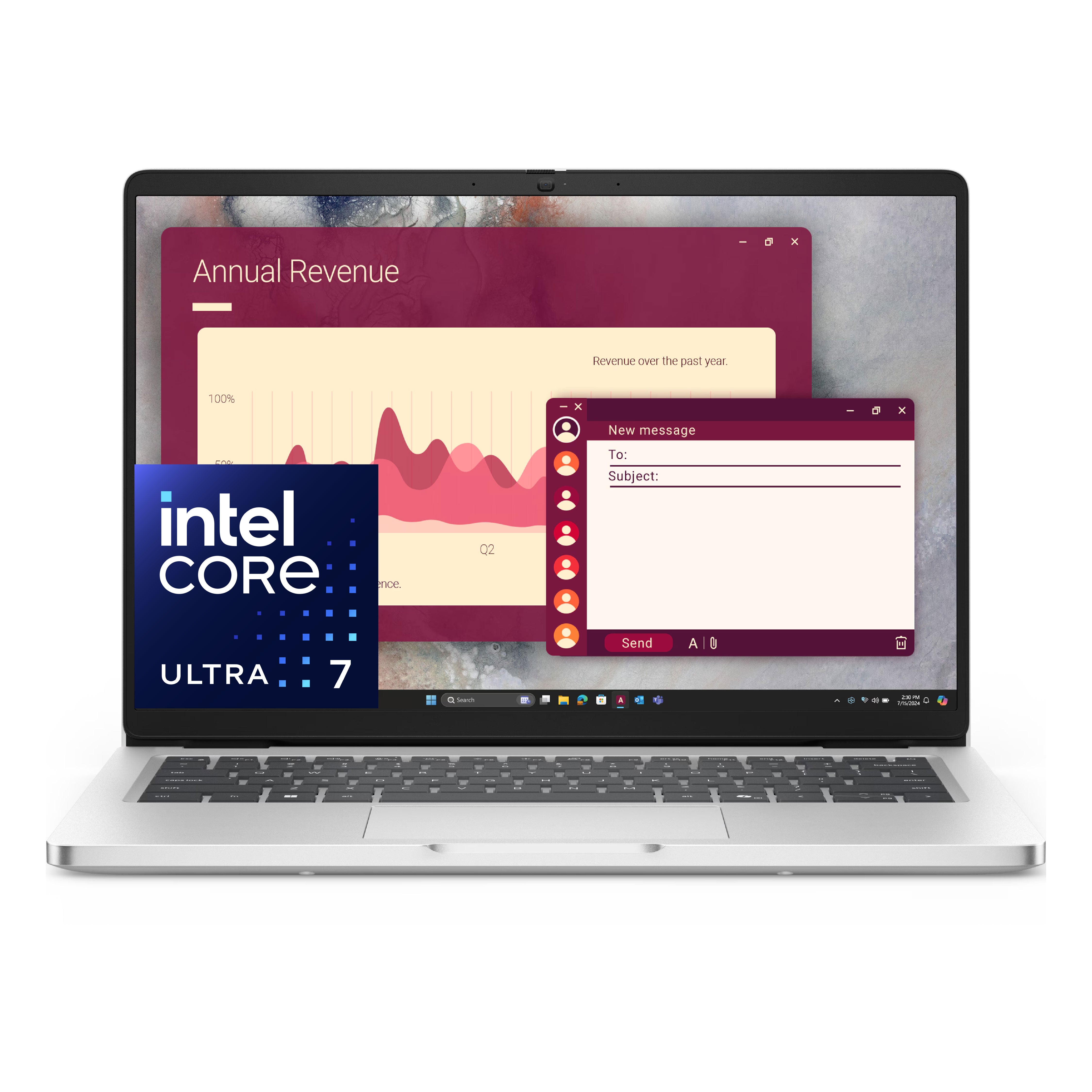 Dell Pro 14 PC14250 Core Ultra 7 255U Ssd 512Gb Ram 16Gb 14” Wuxga Silver