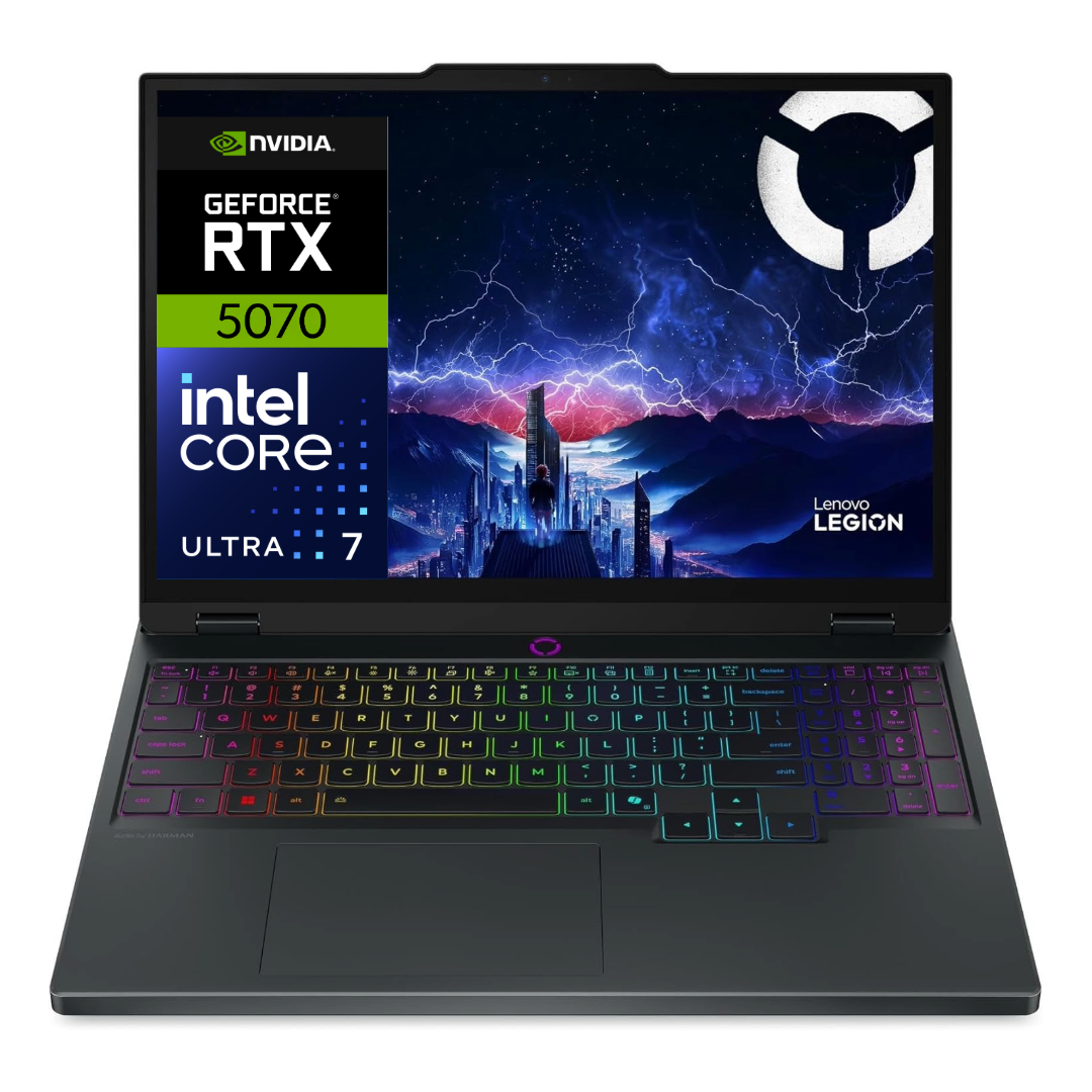 Lenovo Legion Pro 5 16Iax10 Core Ultra 7 255hx Ssd 1TB Ram 16GB Ddr5 Rtx 5070 8GB 16" Wqxga Oled Eclipse Black Ingles
