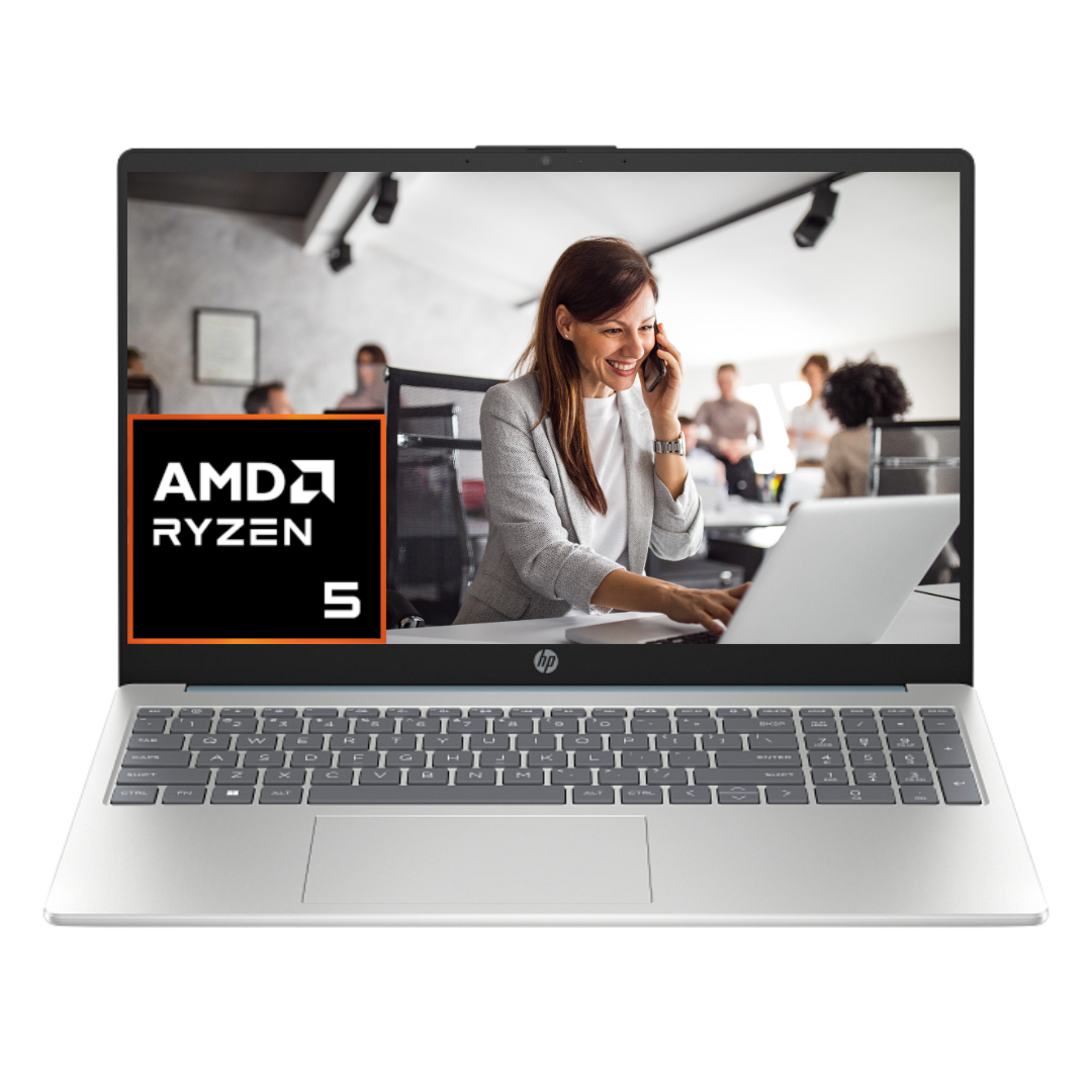 HP 15-FC0256LA Ryzen 5-7520U Ssd 512GB Ram 16GB 15.6" Fhd Moonlight Blue